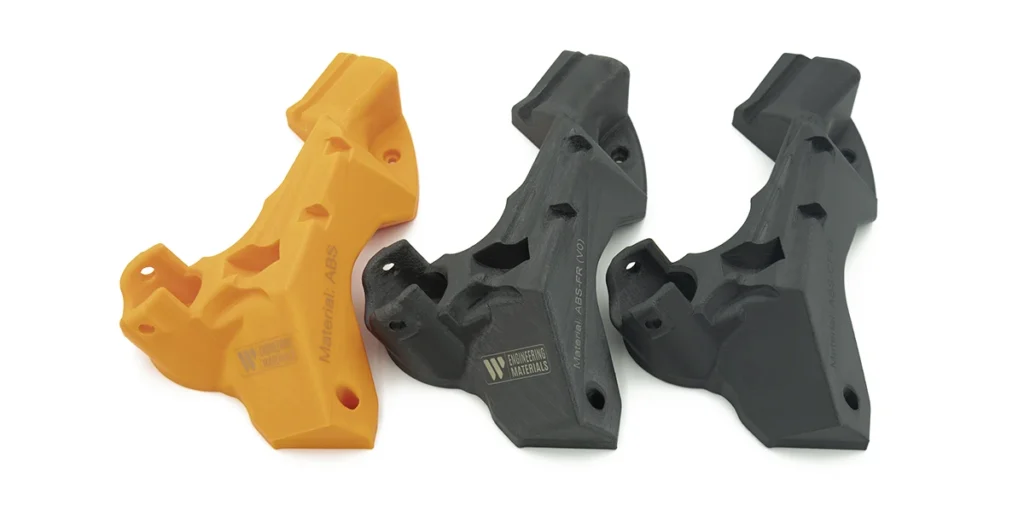 ABS vs. ABS-FR vs. ABS-CF: key differences and when to choose